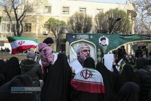 تشییع سرداران شهید حمله آمریکایی صهیونیستی در تهران