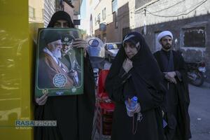 تشییع سپهبد شهید سید عبدالرحیم موسوی در قم