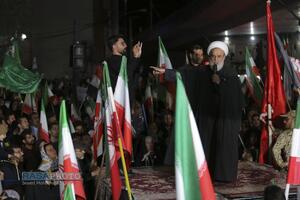 تمجع مردم قم در خونخواهی رهبر شهید انقلاب و حمایت از نیروهای مسلح