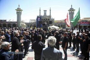 عزاداری هیئات مذهبی قم در روز شهادت حضرت امام صادق (ع)