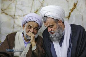 مراسم بزرگداشت چهلم شهیدان لاریجانی
