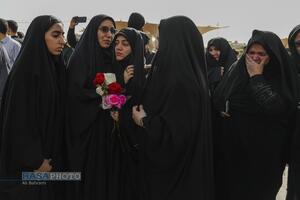 تشییع بسیجی شهید محسن گرایی