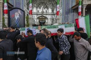تشییع بسیجی شهید محسن گرایی