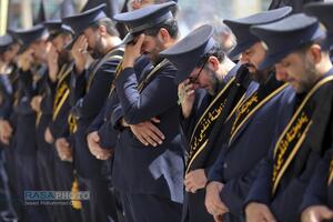 دسته عزاداری خادمان کریمه اهلبیت (س) در روز شهادت حضرت جواد الائمه (علیه‌السلام)