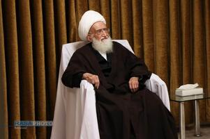 روضه شهادت حضرت جواد الائمه (ع) در بیت حضرت آیت الله نوری همدانی