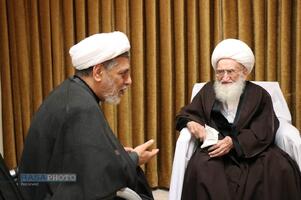 روضه شهادت حضرت جواد الائمه (ع) در بیت حضرت آیت الله نوری همدانی