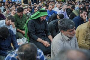 مراسم پر فیض دعای عرفه در مسجد مقدس جمکران