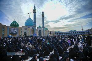 مراسم پر فیض دعای عرفه در مسجد مقدس جمکران