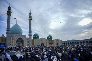 مراسم پر فیض دعای عرفه در مسجد مقدس جمکران