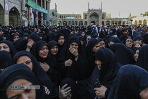 تشییع پیکر ۲ شهید جنگ تحمیلی سوم در قم