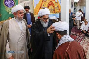جشن عمامه‌گذاری طلاب در روز عید غدیر