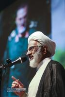 حجت‌الاسلام‌والمسلمین حاجی صادقی نماینده ولی فقیه در سپاه | مراسم بزرگداشت سالگرد سرلشگر شهید حاج حسن محققی
