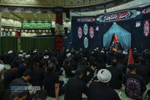 عزاداری شب سوم محرم در هیئت ثارالله قم