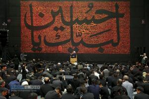 عزاداری هیئت متوسلین به حضرت علی اصغر (ع) قم در دهه اول محرم