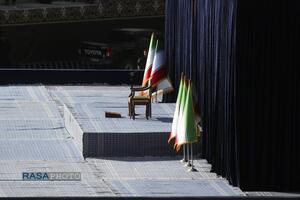 مراسم وداع بار رهبر شهید انقلاب