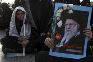 تشییع تاریخی رهبر شهید انقلاب در تهران