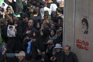 تشییع تاریخی رهبر شهید انقلاب در تهران