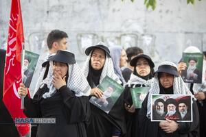 تشییع تاریخی رهبر شهید انقلاب در تهران -۲