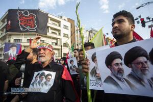 تشییع تاریخی رهبر شهید انقلاب در تهران -۲