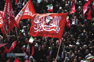 تشییع تاریخی رهبر شهید انقلاب در تهران -۲