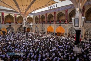 تشییع پیکر مطهر زعیم شیعه، رهبر شهید انقلاب اسلامی، در نجف اشرف