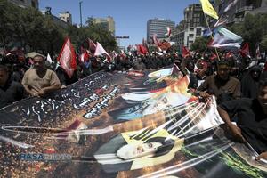 قیام خراسان در تشییع میلیونی رهبر شهید انقلاب اسلامی