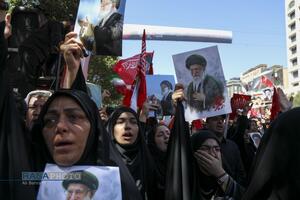 قیام خراسان در تشییع میلیونی رهبر شهید انقلاب اسلامی