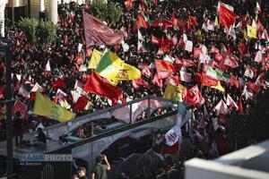قیام خراسان در تشییع میلیونی رهبر شهید انقلاب اسلامی