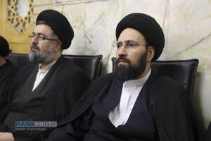 بزرگداشت امام شهید از سوی رهبر معظم انقلاب در حرم کریمه اهل‌بیت (س)