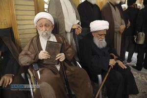 بزرگداشت امام شهید از سوی رهبر معظم انقلاب در حرم کریمه اهل‌بیت (س)