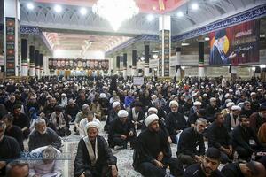 بزرگداشت رهبر شهید انقلاب در حرم کریمه اهل‌بیت (س)