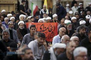 بزرگداشت رهبر شهید انقلاب در حرم کریمه اهل‌بیت (س)